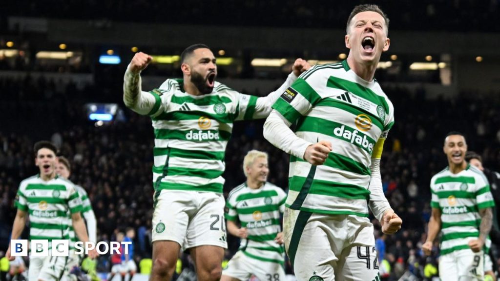 Celtic v Rangers: Enam gol, 10 pena & 120 menit kekacauan Old Firm