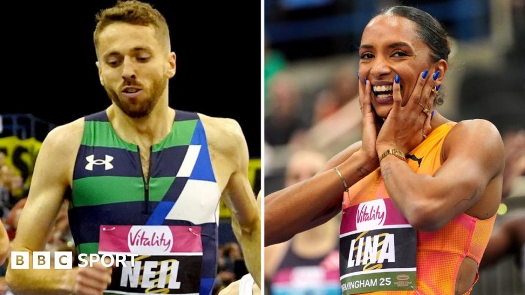 Keely Klassic: Neil Gourley dan Lina Nielsen memecahkan rekor Inggris di Birmingham