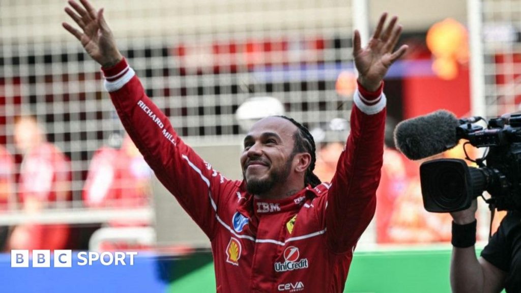 Chinese GP Sprint 2025: Lewis Hamilton mengambil kemenangan Ferrari pertama