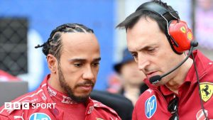 Grand Prix Cina: Lewis Hamilton Ferrari menghadapi potensi diskualifikasi potensial untuk pelanggaran teknis